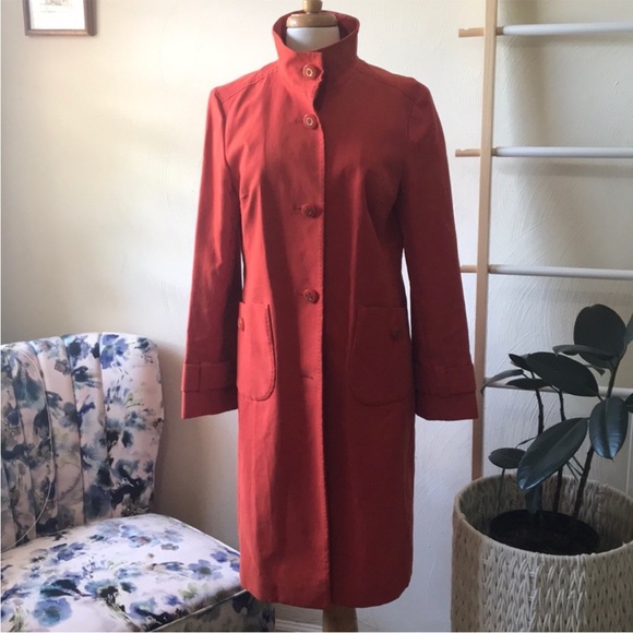 Tory Burch Trench Coat. EUC Size 12 - Picture 1 of 8